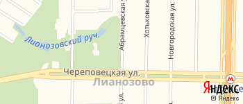 Абрамцевская улица на Яндекс карте