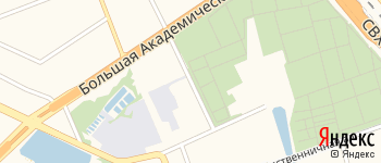 Академический проезд на Яндекс карте