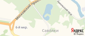 аллея Лесные Пруды на Яндекс карте