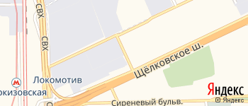 Амурский переулок на Яндекс карте