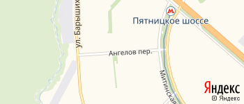 Ангелов переулок на Яндекс карте