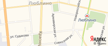 Армавирская улица на Яндекс карте