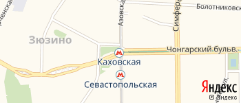 Азовская улица на Яндекс карте
