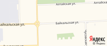 Байкальская улица на Яндекс карте