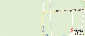Белокаменное шоссе на Яндекс карте