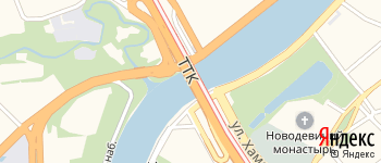 Бережковский мост на Яндекс карте