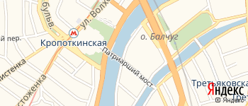 Берсеневская набережная на Яндекс карте