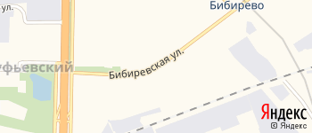 Бибиревская улица на Яндекс карте