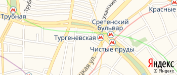 Бобров переулок на Яндекс карте