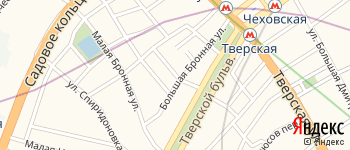 Богословский переулок на Яндекс карте