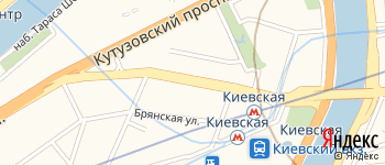 Большая Дорогомиловская улица на Яндекс карте