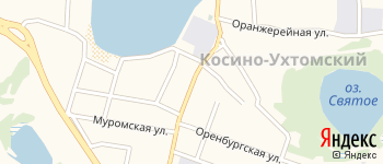 Большая Косинская улица на Яндекс карте