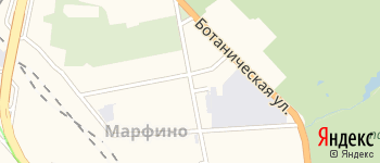 Большая Марфинская улица на Яндекс карте
