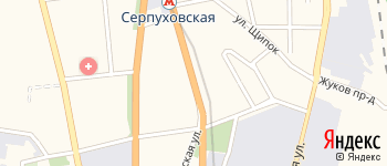 Большая Серпуховская улица на Яндекс карте