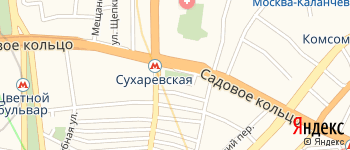 Большая Сухаревская площадь на Яндекс карте