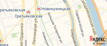 Большая Татарская улица на Яндекс карте