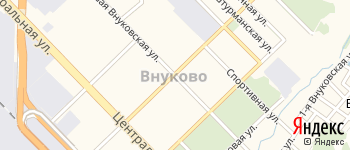 Большая Внуковская улица на Яндекс карте