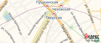 Большой Гнездниковский переулок на Яндекс карте