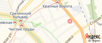 Большой Харитоньевский переулок на Яндекс карте