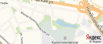 Большой Калитниковский проезд на Яндекс карте