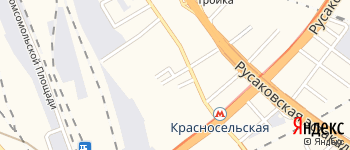 Большой Краснопрудный тупик на Яндекс карте