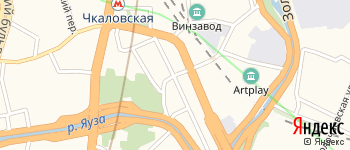 Большой Полуярославский переулок на Яндекс карте