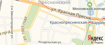 Большой Предтеченский переулок на Яндекс карте