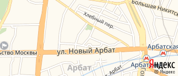 Большой Ржевский переулок на Яндекс карте