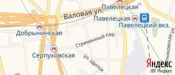 Большой Строченовский переулок на Яндекс карте