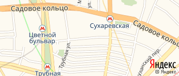 Большой Сухаревский переулок на Яндекс карте