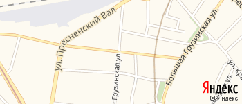 Большой Тишинский переулок на Яндекс карте