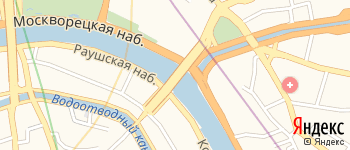 Большой Устьинский мост на Яндекс карте