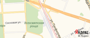 Большой Волоколамский проезд на Яндекс карте