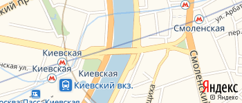 Бородинский мост на Яндекс карте