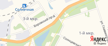 Боровское шоссе на Яндекс карте