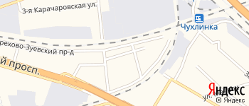 Бронницкая улица на Яндекс карте