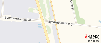 Булатниковская улица на Яндекс карте