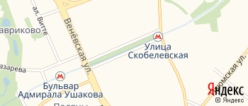 бульвар Адмирала Ушакова на Яндекс карте