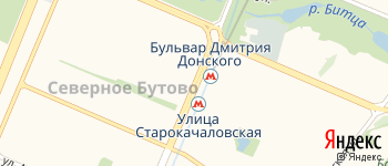 бульвар Дмитрия Донского на Яндекс карте