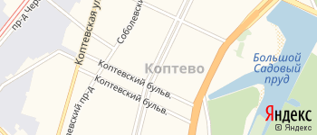 бульвар Матроса Железняка на Яндекс карте