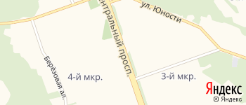 Центральный проспект на Яндекс карте