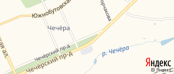 Чечёрский проезд на Яндекс карте