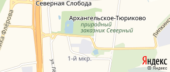 Челобитьевское шоссе на Яндекс карте