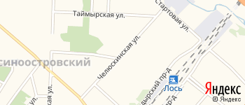 Челюскинская улица на Яндекс карте