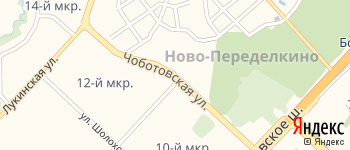 Чоботовская улица на Яндекс карте