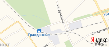 Чуксин тупик на Яндекс карте
