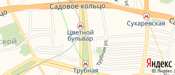 Цветной бульвар на Яндекс карте