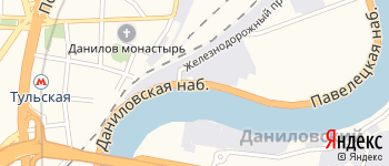 Даниловская набережная на Яндекс карте