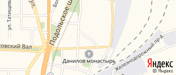 Даниловский переулок на Яндекс карте