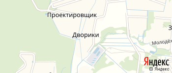 деревня Захарьинские Дворики на Яндекс карте